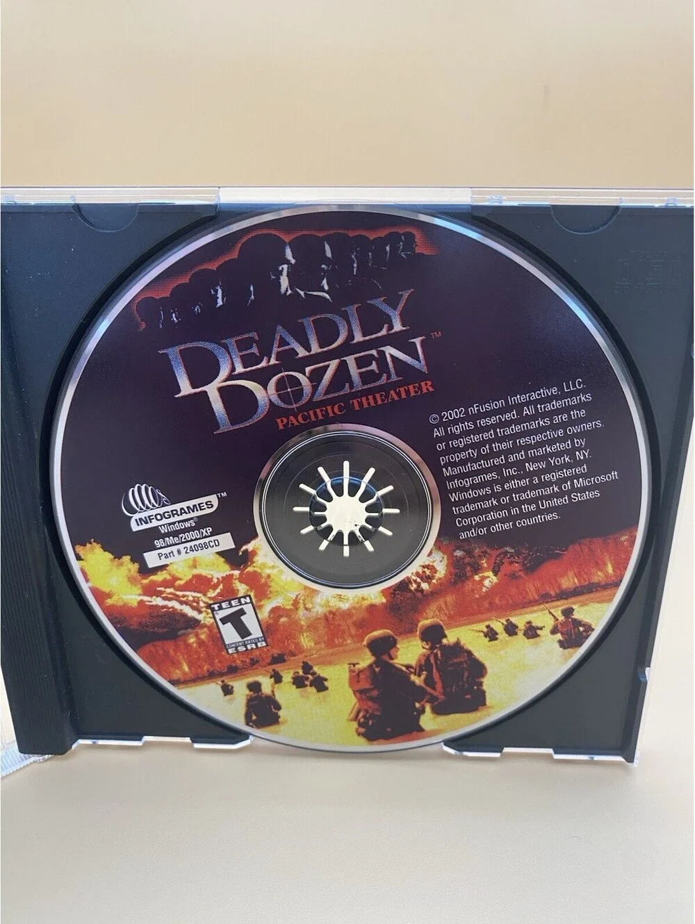 Deadly Dozen Pacific Theater PC Video Game - 2002 Infogrames